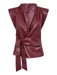 Co' Couture - Gittcc Pleat Top - Varrukateta - XS