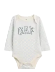 GAP - Organic Cotton Gap Logo Bodysuit - Pikkade varrukatega - 56/62