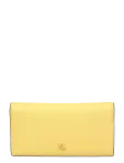 Lauren Ralph Lauren - Crosshatch Leather-Slim Wallet-Wlt- - Rahakotid - ONE SIZE