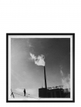 Democratic Gallery - Poster Balanced Industry - Black & White - 30X30
