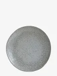 House Doctor - Cake Plate, Hdrustic, Grey, Blue - V&auml;ikesed taldrikud - &Oslash; 20 cm