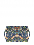 Morris & Co - Strawberry Thief Blue Large Tray - Kandikud - 48X 29.5CM