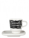 Marimekko Home - Siirtolap. Espresso Cup+Saucer - Espressotassid - 5 cl