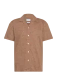 Lindbergh - Casual Linen Blend Resort S/S - L&uuml;hikeste varrukatega - S