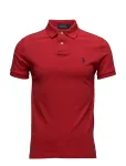 Polo Ralph Lauren - Slim Fit Mesh Polo Shirt - L&uuml;hikeste varrukatega - XL