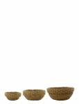 House Doctor - Basket, Hdotta, Natural - Hoiukorvid - 17X17X8CM