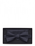 Lindbergh Black - Polyester Bow Tie With Dotspolyester Bow Tie With Dots - Kikilipsud - ONE SIZE
