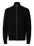 Selected - Slmdane Ls Knit Reg Struc Full Zip Noos - Lukuga džemprid - L