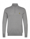 Lyle & Scott - Cotton Merino Quarter Zip Jumper - Poolpika lukuga džemprid - XL