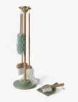 Dantoy - Cleaning Set Wood In Gift Box 6 Parts - M&auml;ngut&ouml;&ouml;riistad - 23.5X23.5X77CM