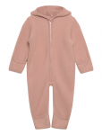 Huttelihut - Pram Suit Ears Wool Fleece - Fliisist kombinesoonid - 80
