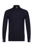Mos Mosh Gallery - Mmgadam Soft Zip Turtle Neck Knit - Poolpika lukuga džemprid - XXL