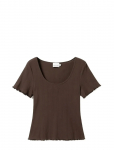 Noella - Julietta Top - L&uuml;hikeste varrukatega - XL