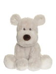 Teddykompaniet - Teddy Mocca, Dog, Grey, Large - Pehmed loomad - 34 CM