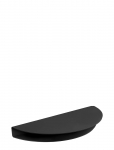 MOEBE - Half Moon Shelf, Black, Small - Riiulid - L:24CM