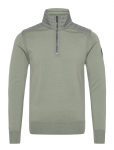 Belstaff - Kilmington Quarter Zip Jumper Dark Ink - Poolpika lukuga džemprid - M