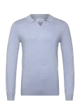 Lindbergh - Ecovero L/S V-Neck Polo - V-kaelusega - M