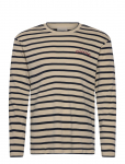 Calvin Klein Jeans - Ls Compact Rib Stripe Crewnk Tee - Pikkade varrukatega - L