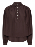 Polo Ralph Lauren - Pleated Cotton-Silk Shirt - Pikkade varrukatega - L