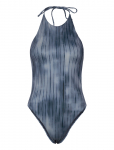Weekday - Tie Printed Halter Neck Swimsuit - Ujumisriided - XS