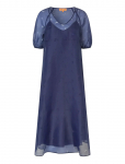 STINE GOYA - 1608 Organza, Puff Sleeve Long Dres - P&otilde;lveni ja midi - XL