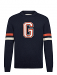 Gant - Graphic Badge C-Neck - &Uuml;mara kaelusega - L