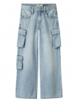 Name It - Nkfbella Wide Cargo Jeans 8772-Be Noos - Laiad teksad - 164