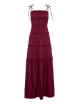 ALOHAS - Masami Burgundy Dress - Maksikleidid - M