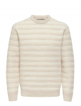 ONLY & SONS - Onsming Life Reg Ls Crew Neck Knit - &Uuml;mara kaelusega - XL