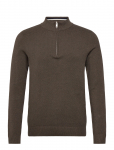 Lindbergh - Structure Zip Neck Knit - Poolpika lukuga džemprid - L