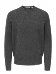 ONLY & SONS - Onsray Reg Ls Crew Knit Frml - &Uuml;mara kaelusega - XL