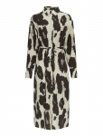 MSCH Copenhagen - Mschkaralie Jusia Shirt Dress Aop - P&otilde;lveni ja midi - XL