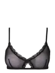 Understatement Underwear - Mesh Lace Trim Triangle Bralette - Braletid - XS