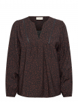 FREE/QUENT - Blouse From Freequent In A Light Material With Allover Print. The Blouse Is Simp - Pikkade varrukatega - XS