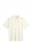 J. Lindeberg - Jacques Structure Knit Polo - L&uuml;hikeste varrukatega kootud polos&auml;rgid - S