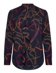 Lauren Ralph Lauren - Print Ruffle-Trim Georgette Shirt - Pikkade varrukatega - L