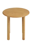 House Nordic - Edda - Side Table, Oak, Natural, &Oslash;40X40Cm - Kohvilauad - 40X40X40CM