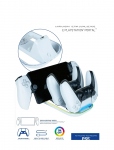 NACON - Ps5 Triple Charging Station - Hoidikud ja laadimisjaamad - ONE SIZE