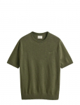 GANT - Slub Cotton Linen Ss C-Neck - L&uuml;hikeste varrukatega - XXXL
