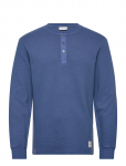 Gant - Washed Waffle Henley - Pikkade varrukatega - M