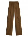 7 For All Mankind - Cargo Wide Pant Popeline Toffee - Cargo-p&uuml;ksid - L x 33