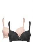 Hunkem&ouml;ller - P&M Pp 2-Pack - Polsterdatud rinnahoidjad - 65 C