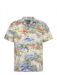 Polo Ralph Lauren - Seersucker Knit-Wvn-Shirt - Vabaaja s&auml;rgid - M