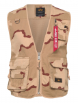 Alpha Industries - Mesh Utility Vest Camo - Vestid - XL