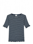 Mads N&oslash;rgaard - 2X2 Cotton Stripe Stripe Tuviana Tee - L&uuml;hikeste varrukatega - 176