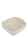 Peugeot - Appolia Keramik Firkantet Cremehvid 21 Cm - Ahjuvormid - 21X 21CM