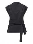 French Connection - Zion Jersey Belted Shift Tp - L&uuml;hikeste varrukatega - XS