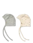 Wheat - 2 Wool Bonnet Billie - Beebim&uuml;tsid - 1-3M