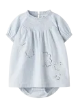 Lil'Atelier - Nbffaustine Ss Loose Body Dress Lil - L&uuml;hikeste varrukatega beebikleidid - 62