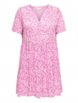 ONLY Carmakoma - Carzally S/S Thea Tunic Dress Aop Noos - L&uuml;hikesed kleidid - 44